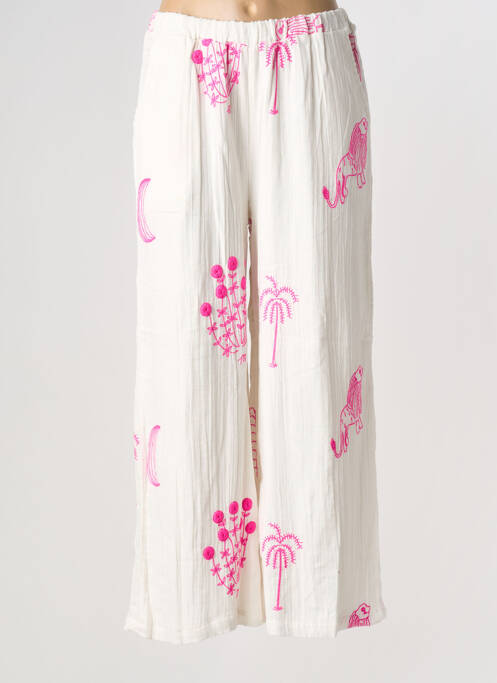 Pantalon large rose THE CORNER femme