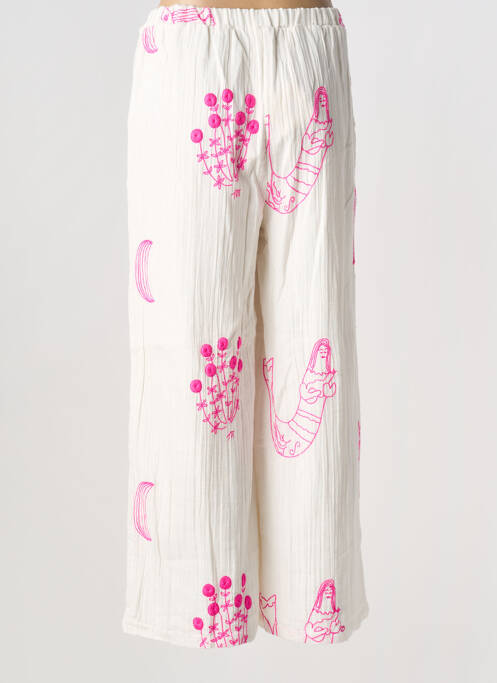 Pantalon large rose THE CORNER femme