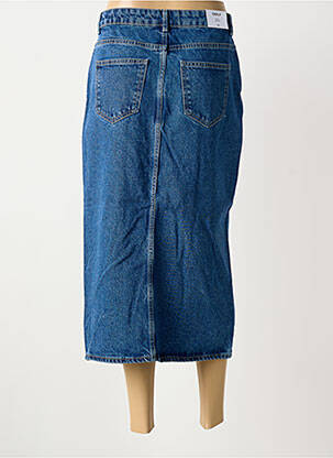 Jupe longue taille normale bleu ONLY femme