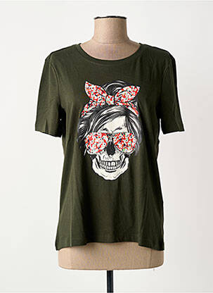 T-shirt vert ONLY femme