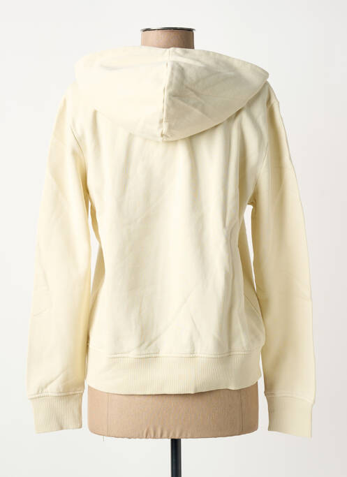 Sweat-shirt à capuche beige ONLY femme