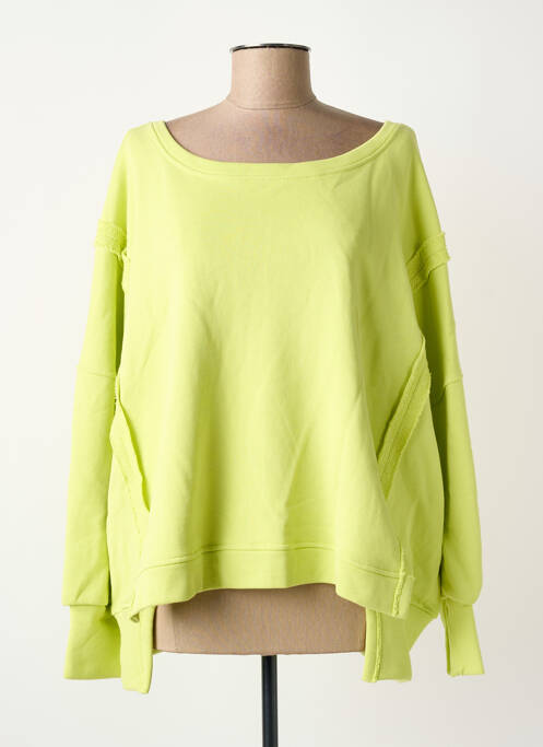 Sweat-shirt vert PURPLE QUEEN femme