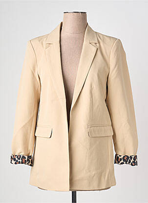 Blazer poches beige PIECES femme