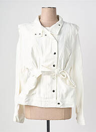 Veste casual poches beige CIMINY femme