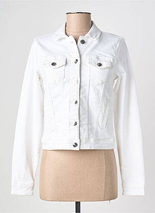 Veste casual poches blanc ONLY femme