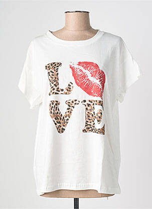 T-shirt blanc MINETTE femme