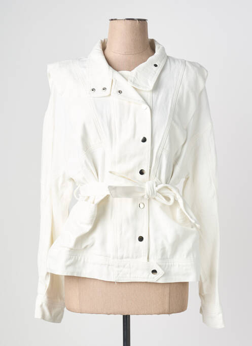 Veste casual poches beige CIMINY femme