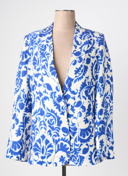 Blazer bleu RUE DES ABBESSES femme