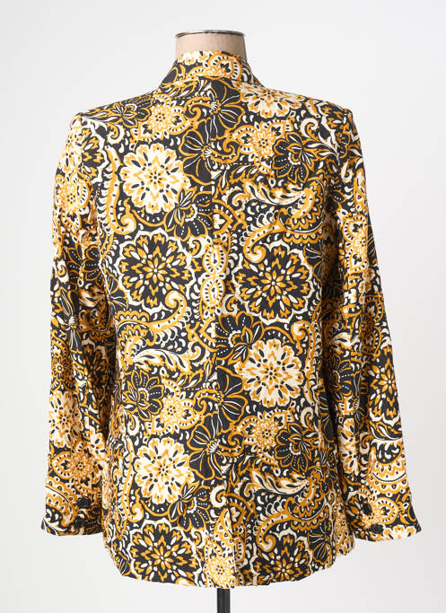 Blazer jaune RUE DES ABBESSES femme