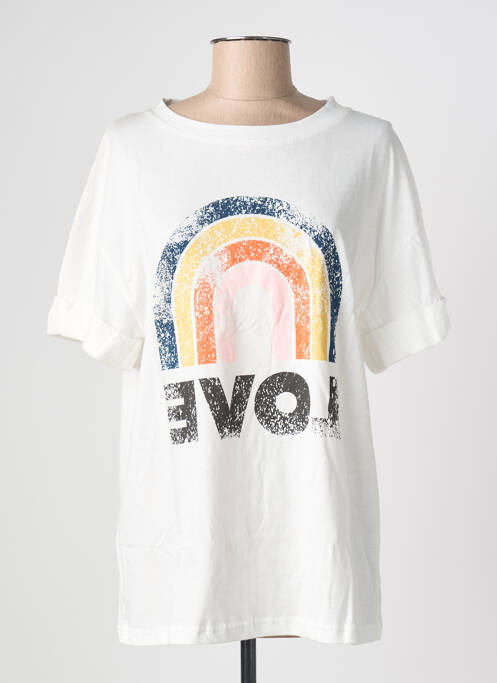 T-shirt blanc MINETTE femme