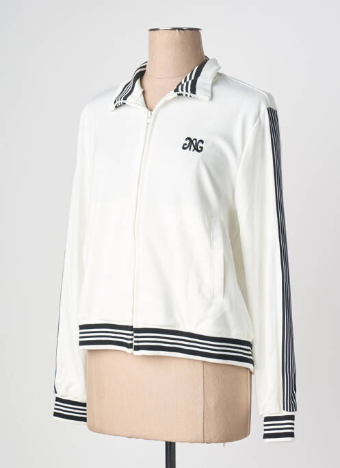 Veste casual blanc AN' GE femme