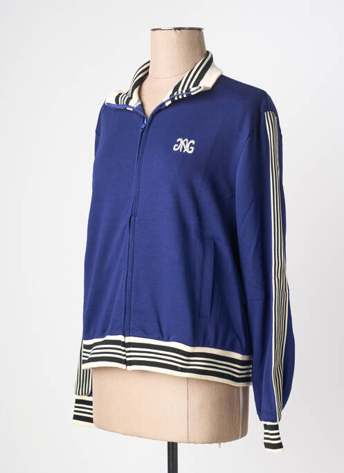 Veste casual bleu AN' GE femme