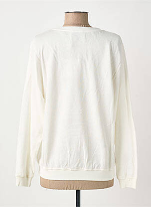 Sweat-shirt stretch manches longues beige IMPREVU femme