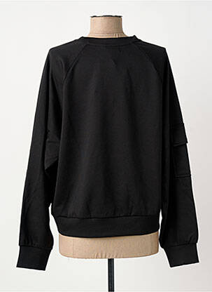 Sweat-shirt stretch manches longues noir ONLY femme