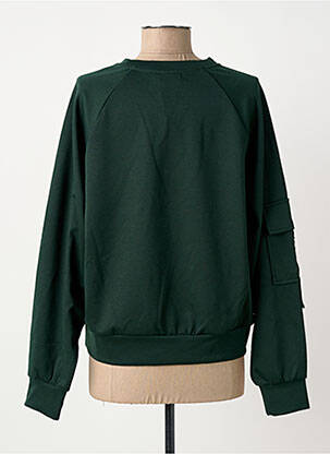 Sweat-shirt stretch manches longues vert ONLY femme