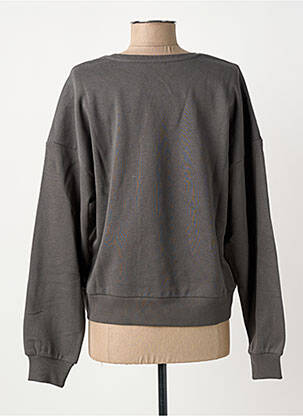 Sweat-shirt sérigraphie fines bretelles gris ONLY femme