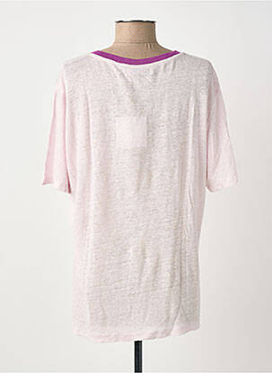 Top stretch manches courtes violet IMPREVU femme