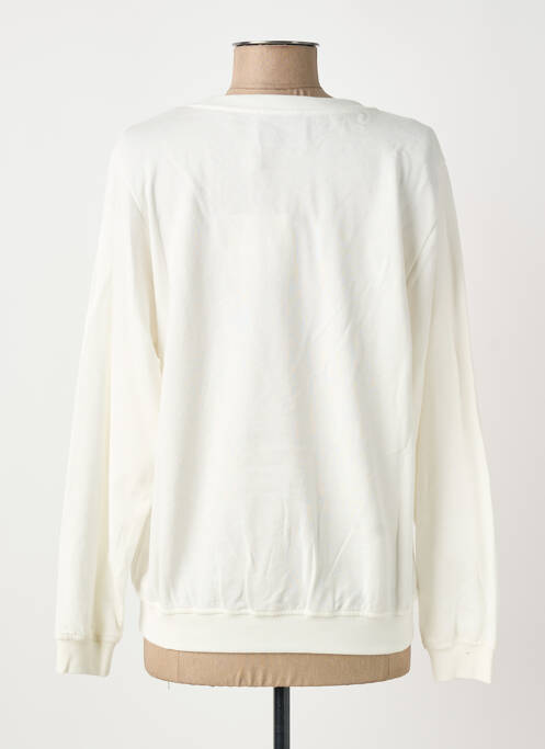 Sweat-shirt stretch manches longues beige IMPREVU femme