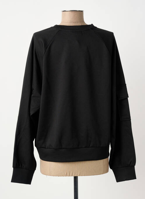 Sweat-shirt stretch manches longues noir ONLY femme