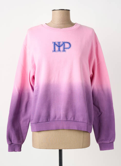 Sweat-shirt stretch fines bretelles rose IMPREVU femme