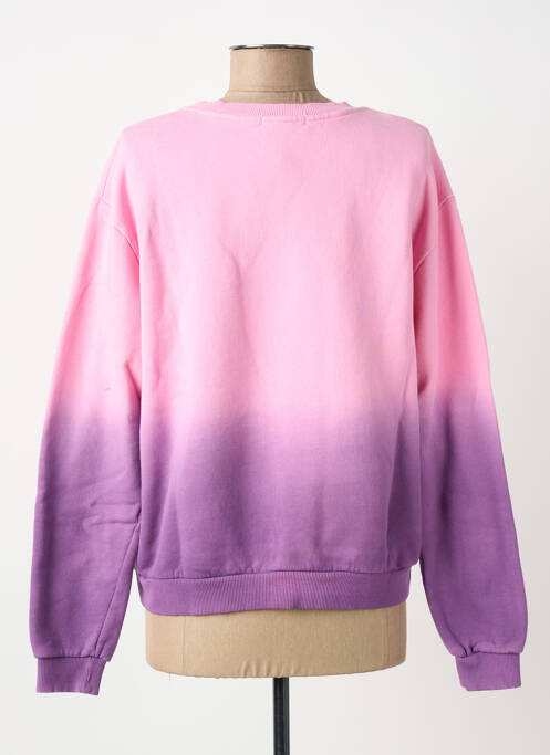 Sweat-shirt stretch fines bretelles rose IMPREVU femme