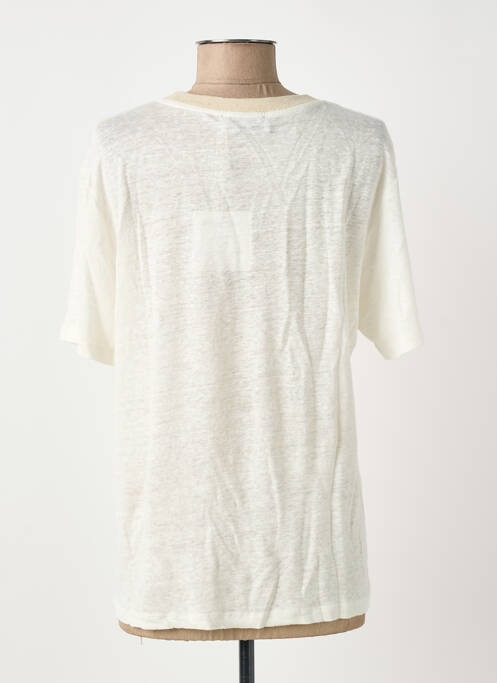Top stretch manches courtes beige IMPREVU femme