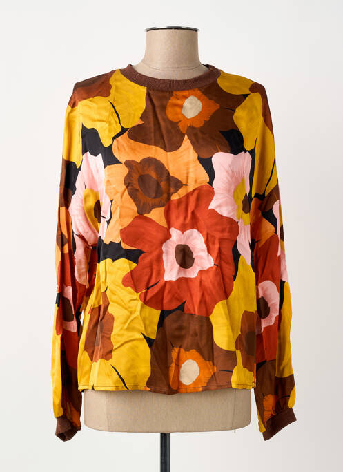 Top marron IMPREVU femme