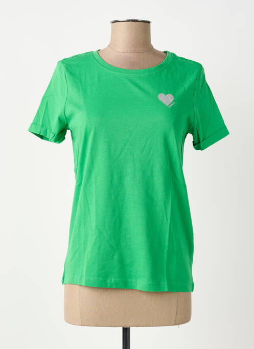 T-shirt vert ONLY femme