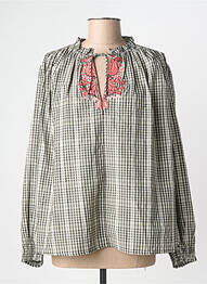 Blouse manches longues manches longues vert ADORE femme