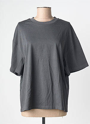 T-shirt coupe droite manches courtes gris ADORE femme