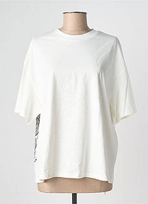 T-shirt manches mi-longues manches courtes beige ADORE femme