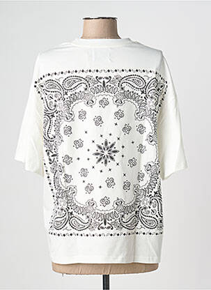 T-shirt manches mi-longues manches courtes beige ADORE femme