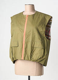 Veste casual col rond vert ADORE femme