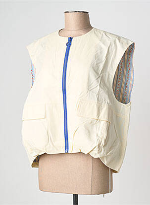 Veste casual col rond beige ADORE femme