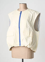 Veste casual col rond beige ADORE femme