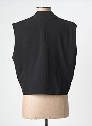 Veste chic fermeture boutonnée sur le devant noir JANIS & JOHN femme