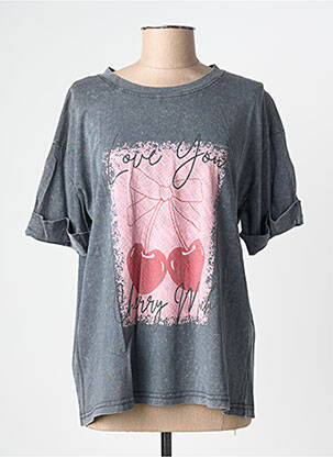 T-shirt gris NINETTE femme