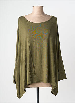 Tunique manches longues vert fonce BE FUN femme