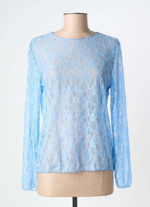 Top bleu NINETTE femme