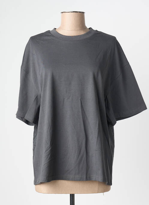 T-shirt manches mi-longues manches courtes gris ADORE femme