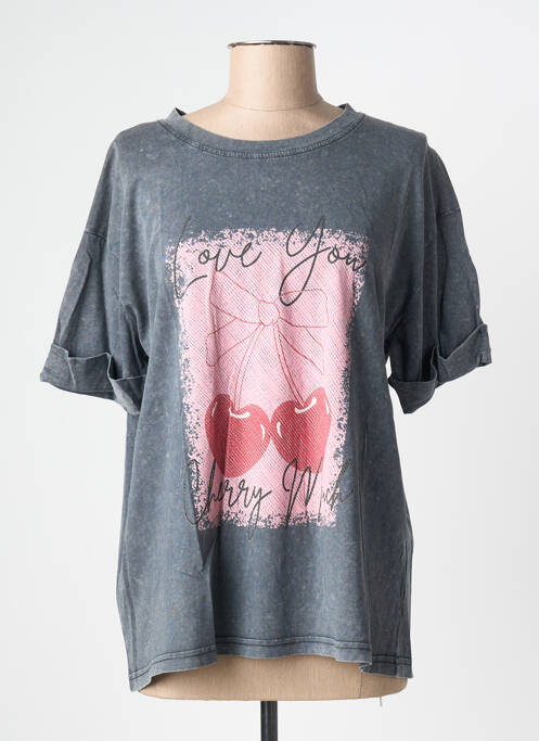 T-shirt gris NINETTE femme