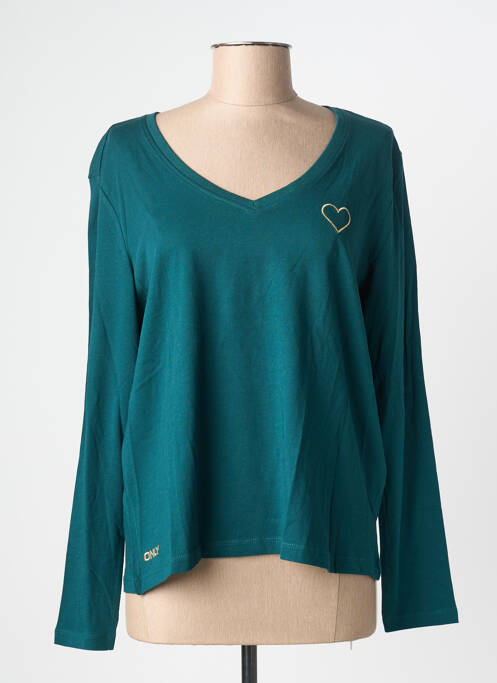 T-shirt vert ONLY femme