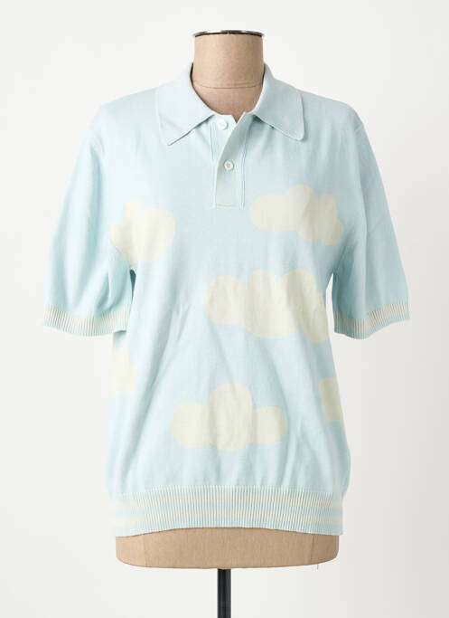 Polo bleu VRAI* femme