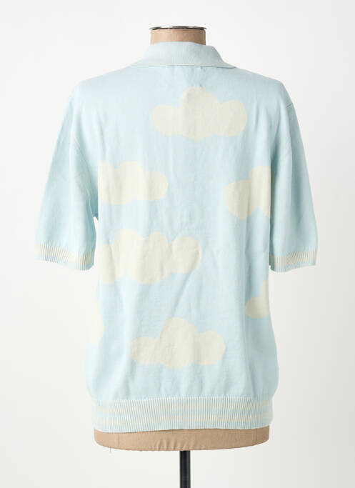 Polo bleu VRAI* femme