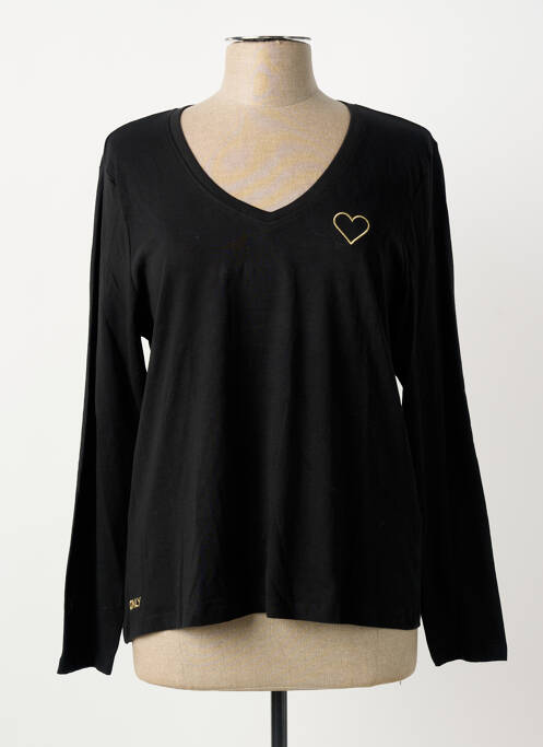 T-shirt noir ONLY femme