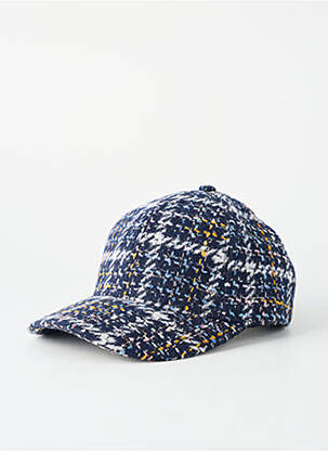 Casquette casquette norvégienne bleu PIECES femme