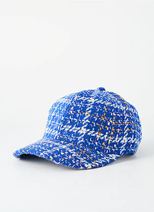 Casquette casquette norvégienne bleu PIECES femme