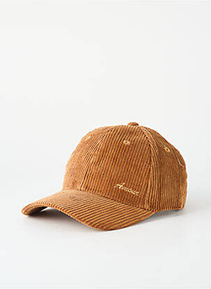 Casquette marron PIECES unisexe