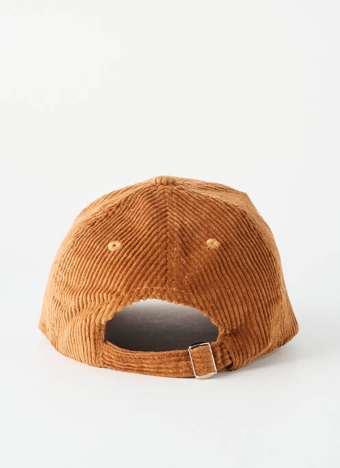 Casquette marron PIECES unisexe