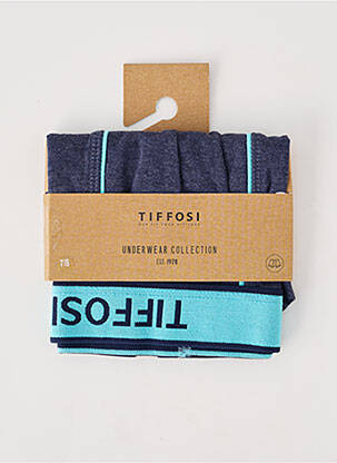 Boxer stretch bleu TIFFOSI garçon